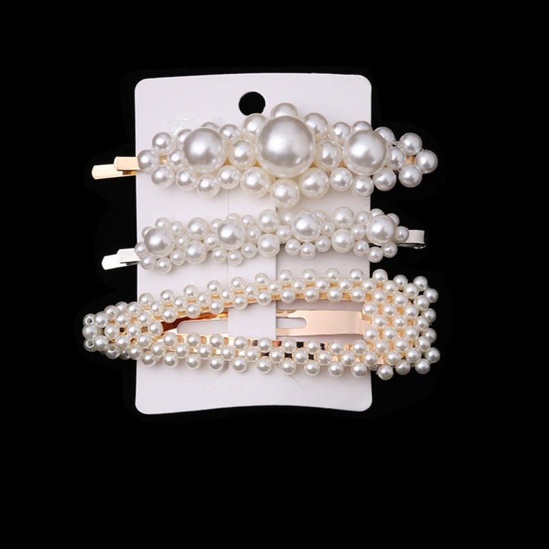 Pearl Hair Clips